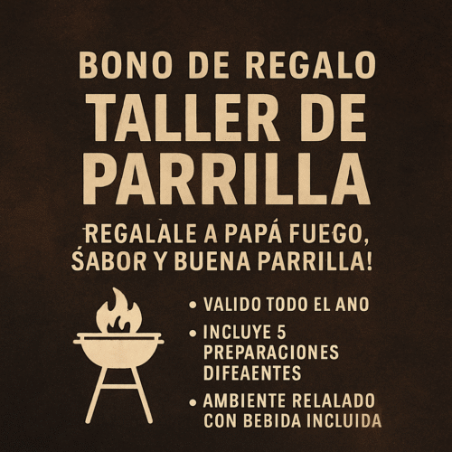 Taller de parrilla para papá